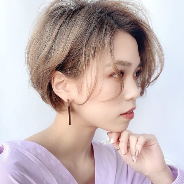 30代40代人気☆エアリー大人ショート