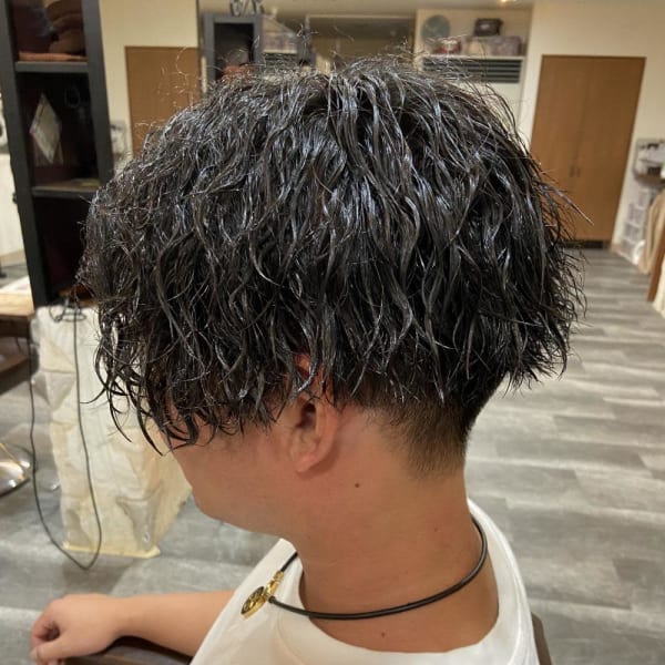 メンズカット×ツイスパ