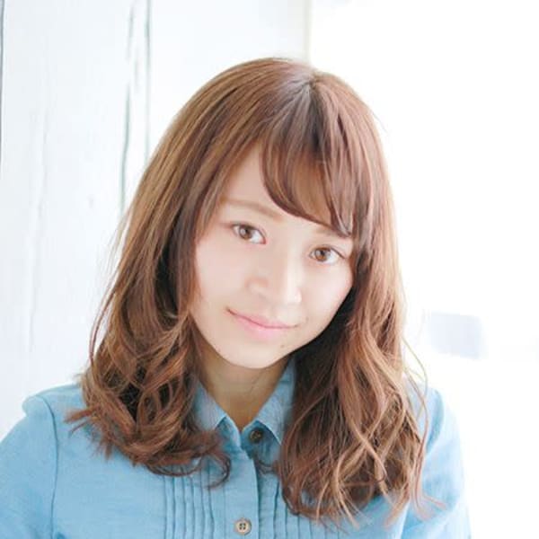 髪質改善パーマウエーブスタイル