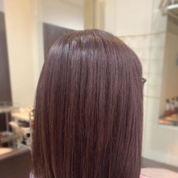 美髪秋色カラー