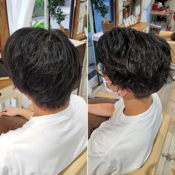 1スパイラルパーマ|another sky