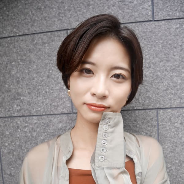 大人かわいいくびれショートボブ【有海一生】/髪質改善/なし|shushu    organic & hair