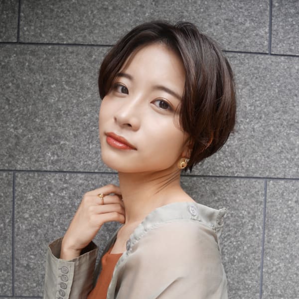 大人かわいいくびれショートボブ【有海一生】/髪質改善/なし|shushu    organic & hair
