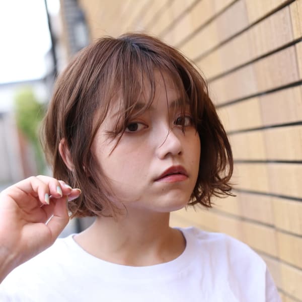 【佐々木 スタイル】パーマ×ボブ