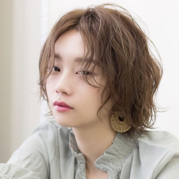 おしゃれ可愛いエアリースタイル