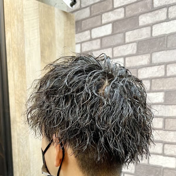 人気メンズツイストスパイラルパーマ|GANANCIA 横浜店