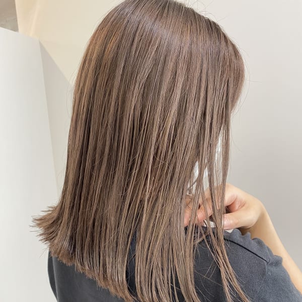 透明感ピンクグレージュ|HAIR One