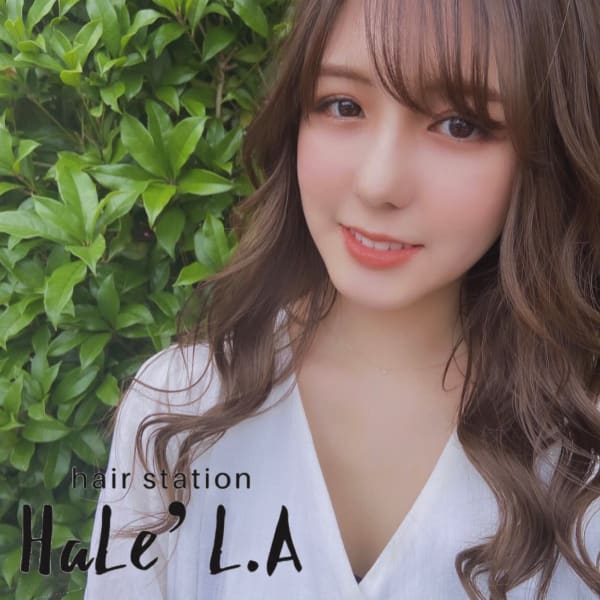 hair station HaLe' L.A×ロング|hair station HaLe' L.A