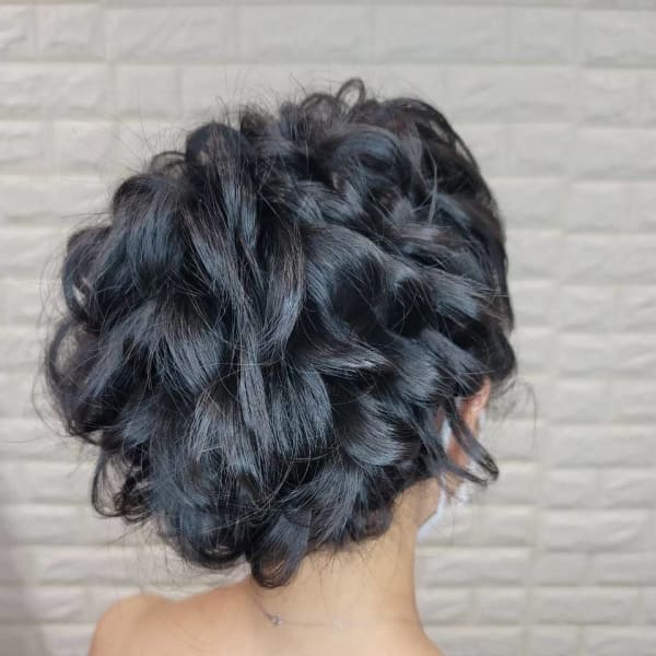 華やかアップスタイル☆