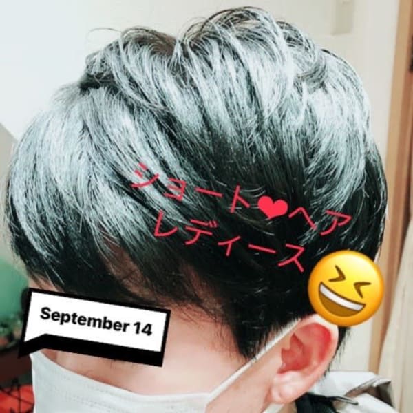 レディースショートカット