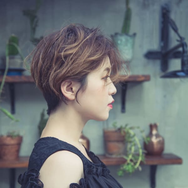 【DiMPlE越谷 越谷駅前 駅近】刈り上げハンサムショート