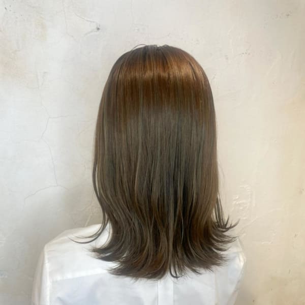 【Reir吉祥寺】*くびれセミディ+プラチナグレージュ*