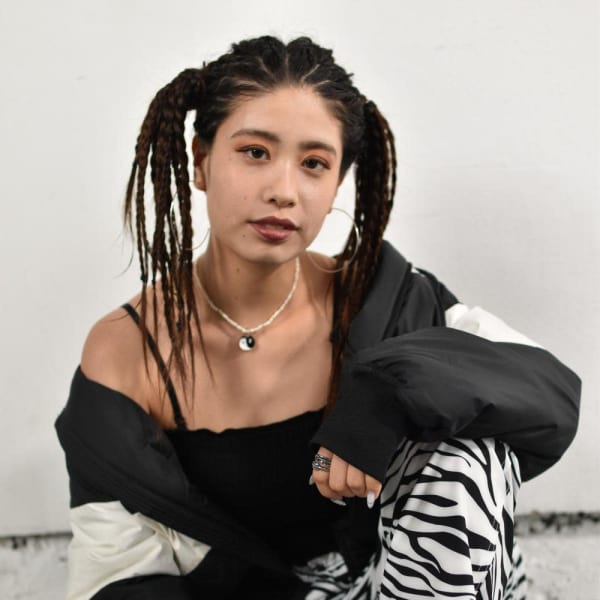 ツインテールコーンロウ