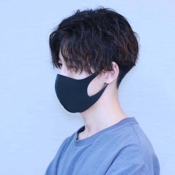 センターパート(ツイストスパイラルパーマ)|Hair Space SAI