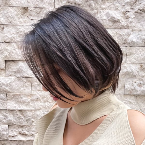 【30代40代女性にオススメ】大人色っぽ抜け感ショート