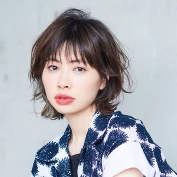 青系のイルミナオーシャンインナーカラー×レイヤ*Ash西荻窪