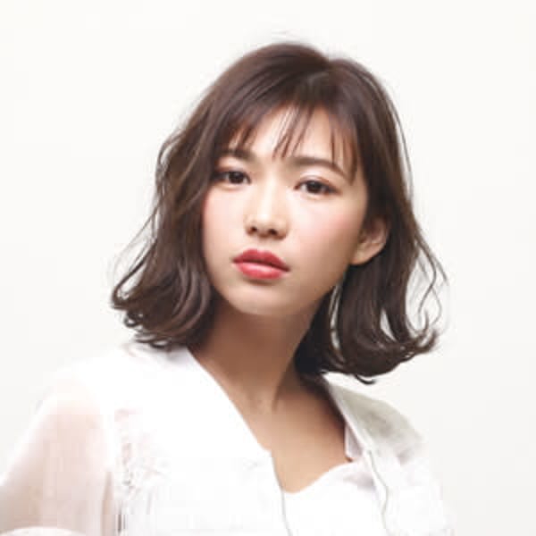 くびれミディのシースルー前髪ヘア*Ash西荻窪