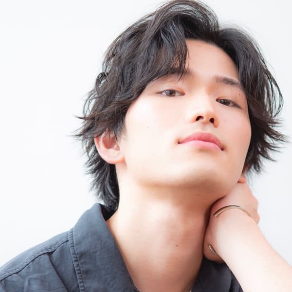 大人のセンターパート