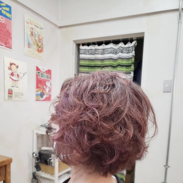 【脱白髪染め☆】白髪活かしカラー☆