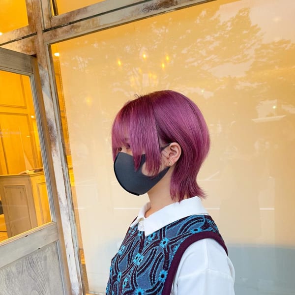 マッシュウルフ【ピンクバイオレット】