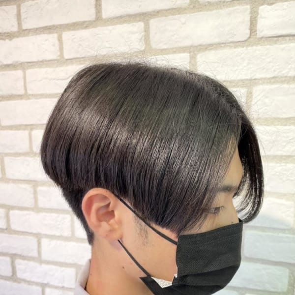 前下がりセンターパート Ash十日市場店