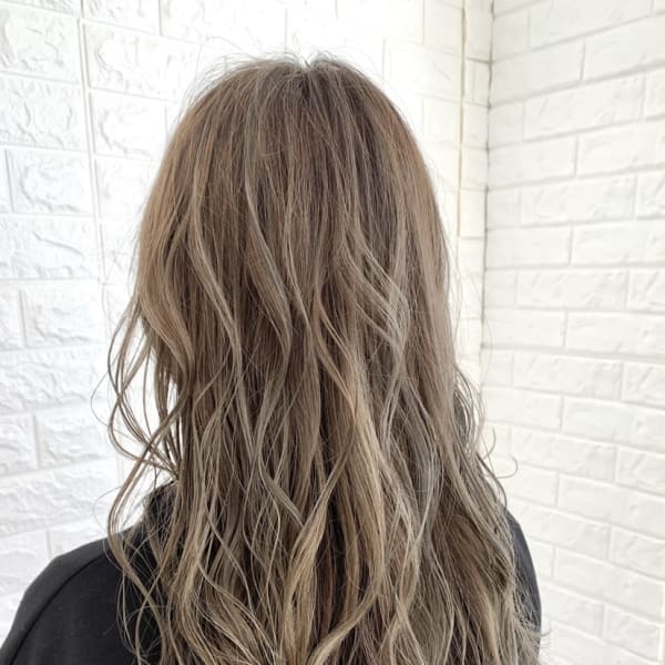 Ash×山崎【脱白髪染め】白髪ぼかしハイライトNo.1