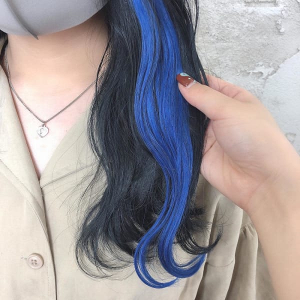 エクステで簡単に楽しめるインナーカラー♪/20代/30代