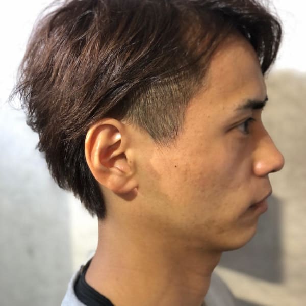 ナチュラルツーブロック