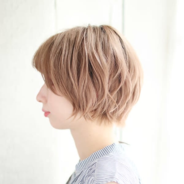 20代30代40代　リラクシングショートボブ【長浜】