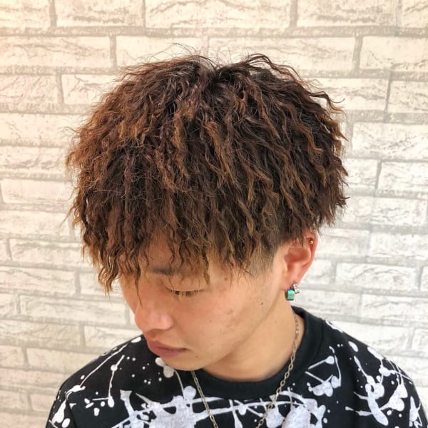 バチイケスタイル!ハードツイストパーマ!