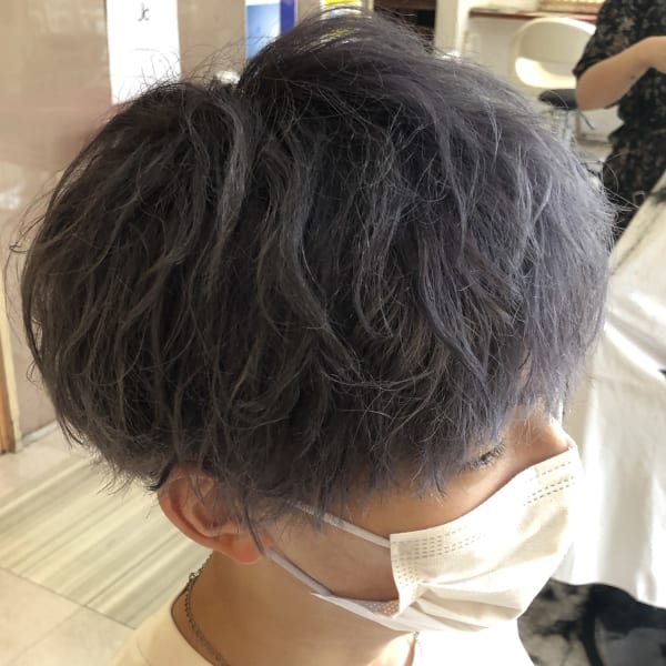 刈り上げマッシュ