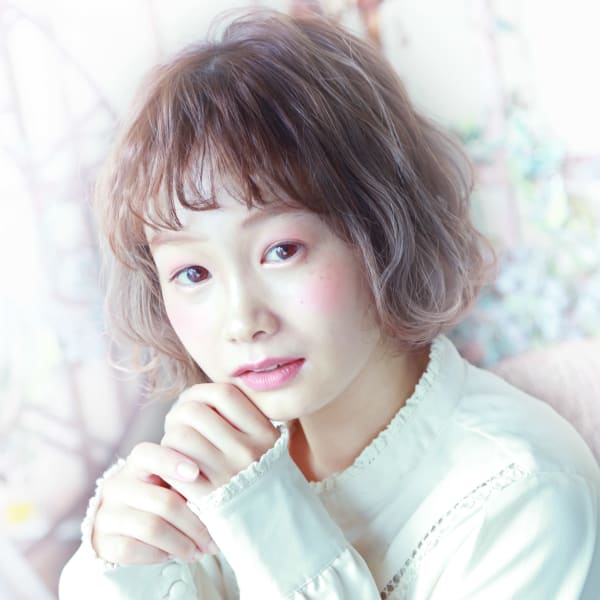 ☆くせ毛風パーマでカーリーボブ☆|Mer