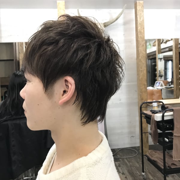 【Lilly渋谷】#ウルフ #メンズ #ショート