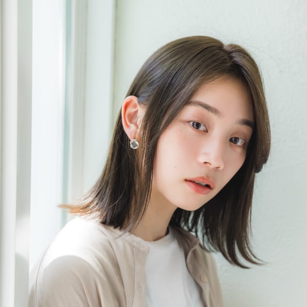 くびれストレートロブ|mit by tree 吉祥寺