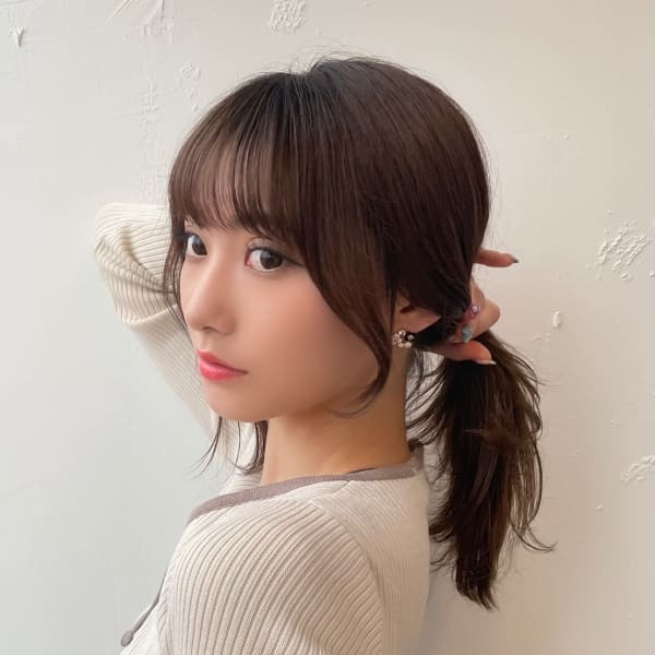 韓国後れ毛カット