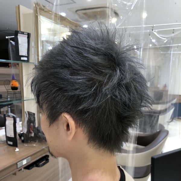 Ash中山店　堀口翼　スモークブルー