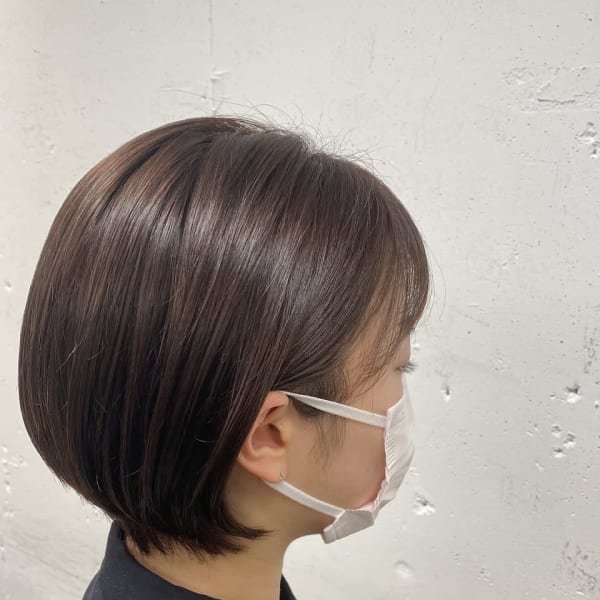 【北野白梅町アンドブルー】ショートボブ|and blue