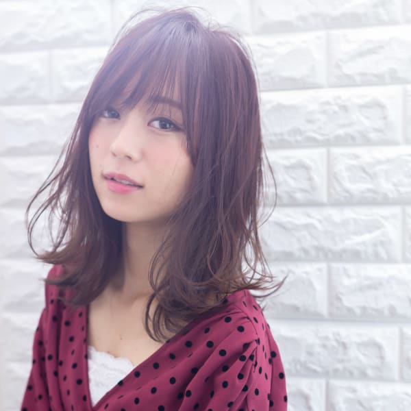 女子力アップ♪セミディ|美容室CANNON 池袋東武店