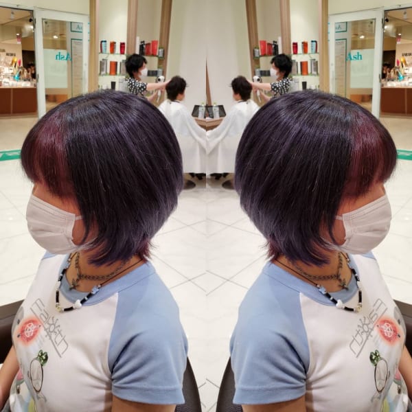 フェイスフレーミング&ディープパープル