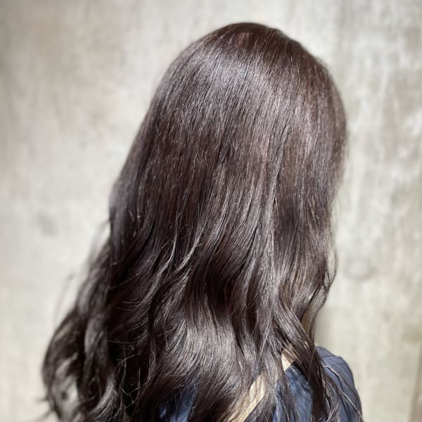 ロング/髪質改善/ハイライト/ストレート/稲毛