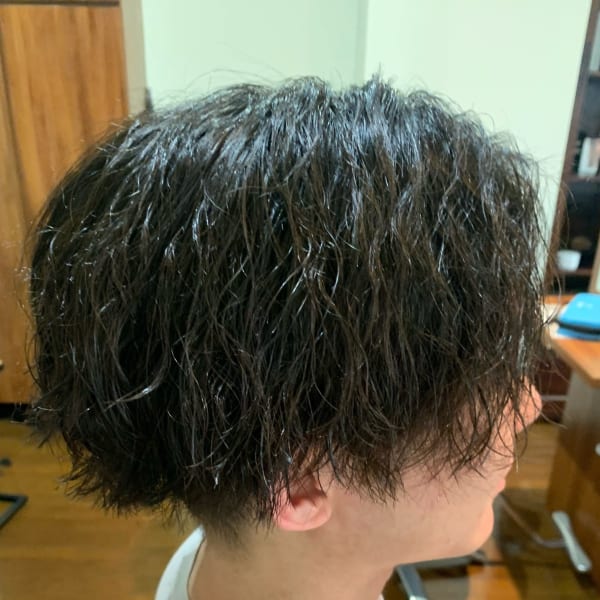 メンズパーマスタイル