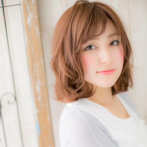 髪質改善/フェザーバングで抜け感ロングボブ♪a|センター北美容院 髪質改善 個室サロン art salon