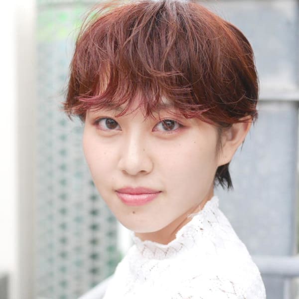 無造作カールのおしゃれコンパクトショート