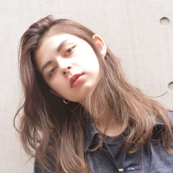かきあげカジュアル【北千住】|北千住 美容院cocono salon HANARE髪質改善