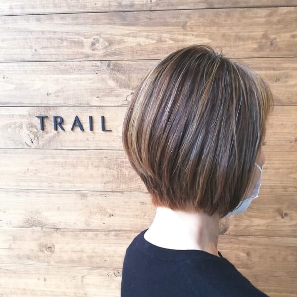 ハイライトカラーボブ☆