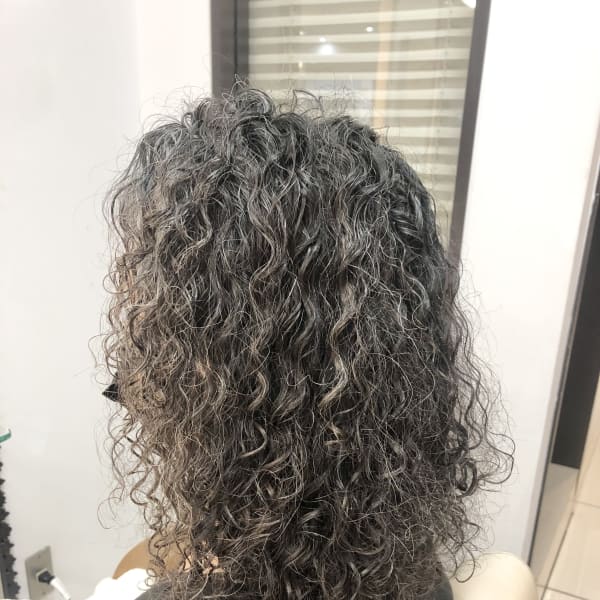 スパイラルパーマ