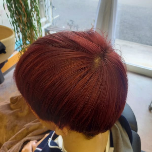 ダブルカラー　ローズレッド|HAIR BEAT
