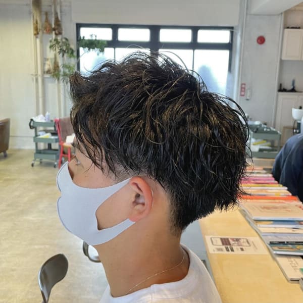 【CHESTER】 メンズパーマ ツイストスパイラル