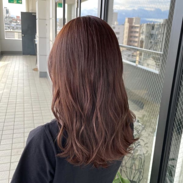 【CHESTER】ピンクブラウン