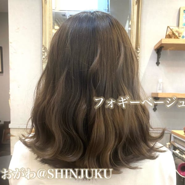 【担当おがわのぶや】＊フォギーベージュ＊